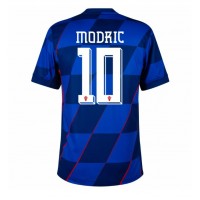 Camiseta Croacia Luka Modric #10 Segunda Equipación Replica Eurocopa 2024 mangas cortas